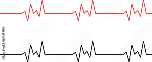 Heart beat pulse icon. healthcare and medicine symbol. normal sinus rhythm. ensuring a healthy life. medical healthcare sign
