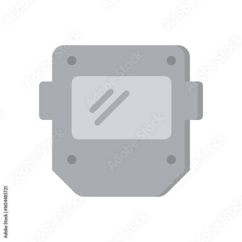 Welder Icon Vector Illustration Flat Version