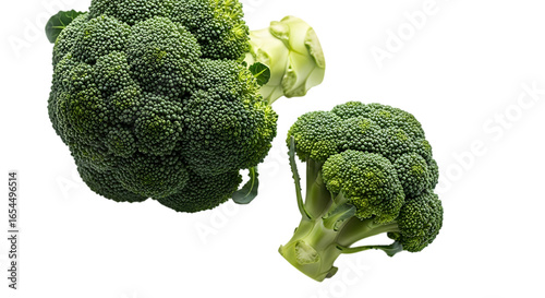 broccoli isolated on white background