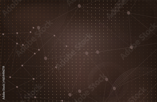  brown background with golden brown circles.luxury mocha mousse fabric.  modern background with radiance. Product presentation. vector illustration. Premium brown background design