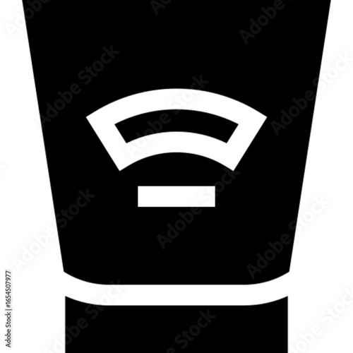 Vermut Glass Vector Icon