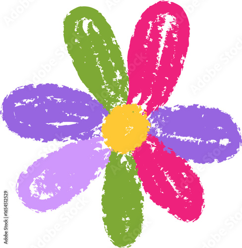Flower Crayon