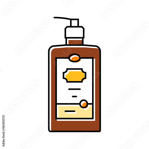 soap natural color icon vector illustration