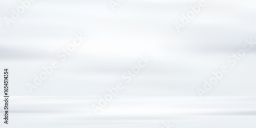 White panoramic background. Perfect for displaying products.