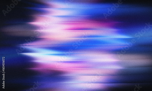 Φωτογραφία Abstract digital glitch art with horizontal motion blur lines and colorful effects