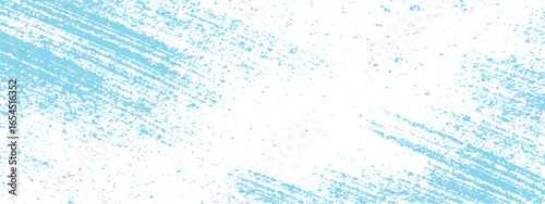 Light sky blue stroke grunt texture, abstract paint splatter background, dynamic artistic pattern, energetic and modern design