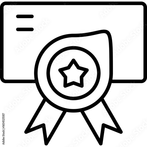 Certificate Icon