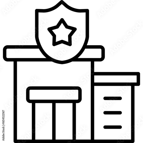 Police Station Icon