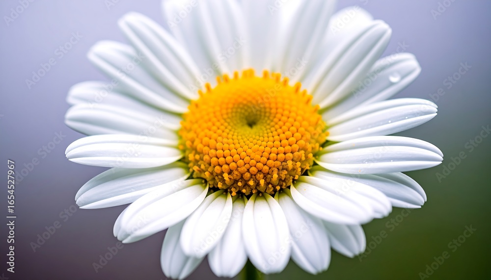 Fototapeta premium Close-up view of a beautiful daisy.