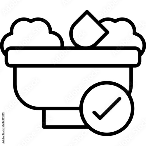 Cleaning Tub Icon