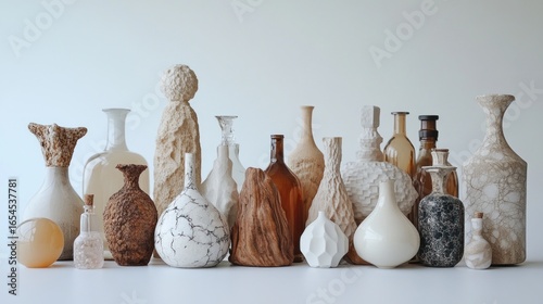 Earthen Hues: A Still Life of Textured Vessels