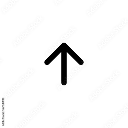 Up arrow outline icon