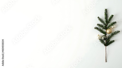 The simple composition has ample negative space for text