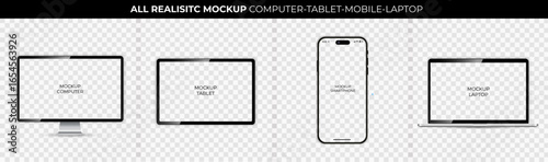 Realistic mockup