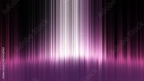 Wallpaper Mural Abstract vertical light streaks in shades of purple and white against a dark background creating a futuristic or ethereal atmosphere Torontodigital.ca