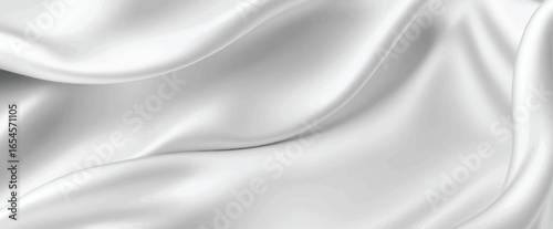 Light dropped elegant silk fabric background. Textile texture. Vector illustration	