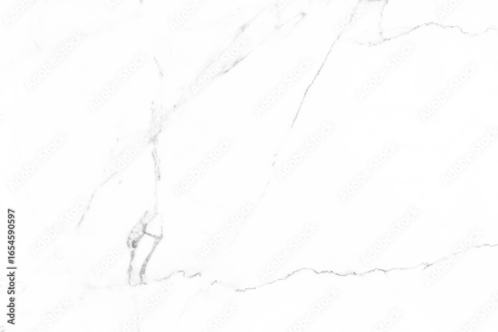 Fototapeta premium White marble texture background with fine gray veins for elegant design.