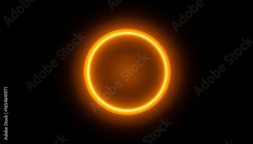 Abstract Radial Gradient Circular Overlay