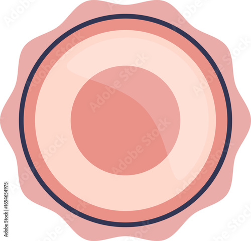 A stylized icon of a myeloid progenitor cell, showing a nucleus and cytoplasm. It represents hematopoiesis, the process of blood cell formation and differentiation from a stem cell.