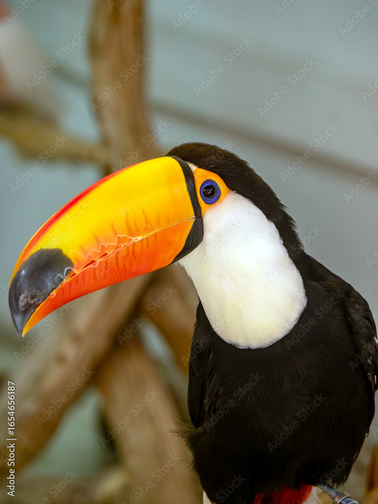 Obraz premium Closeup of toco toucan
