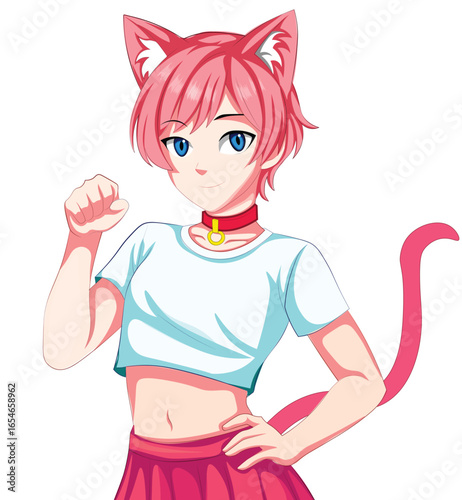 Femboy mascot 