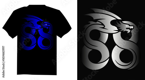 A trending T-shirt design created with modern typography and eye-catching vector graphics, perfect for fashion brands, streetwear collections, and online stores. This print-ready design is scalable, .