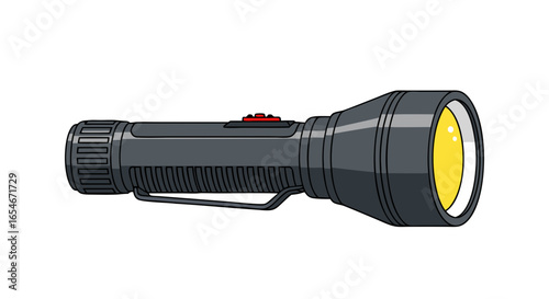High-Powered Tactical Flashlight with Adjustable Focus and Durable Design for Outdoor and Emergency Use 150 Characters