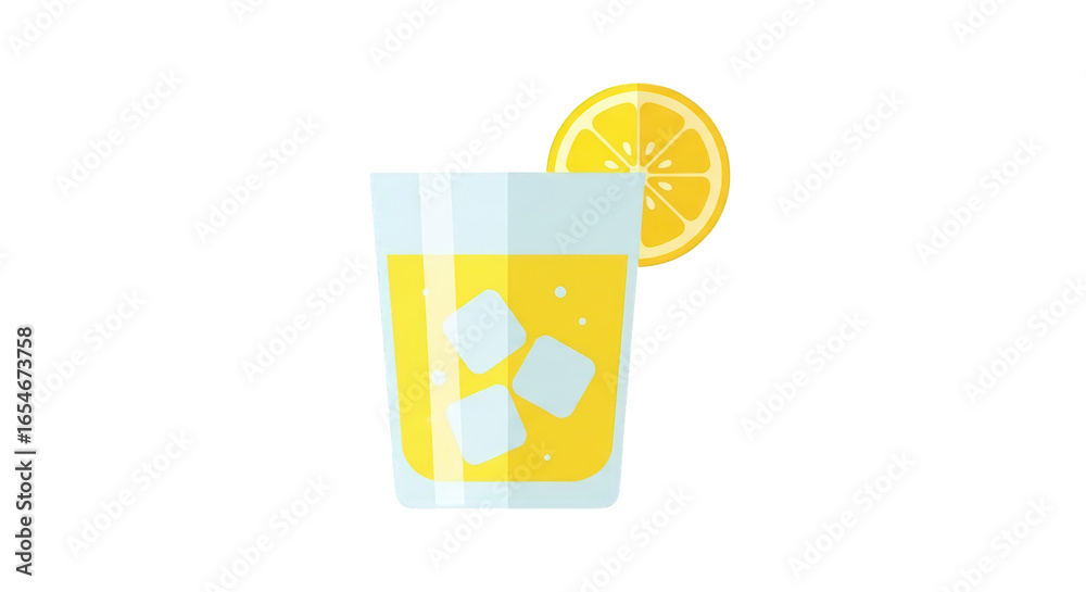 Refreshing Lemon Drink with Ice Cubes in Glass lemonade lemon drink beverage ice cubes glass yellow Refreshing Lemon Drink with Ice Cubes in Glass lemonade lemon drink beverage ice cubes glass yellow