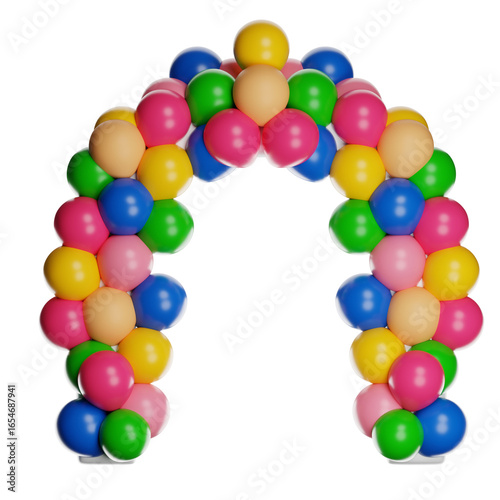 3D Balloon Arch