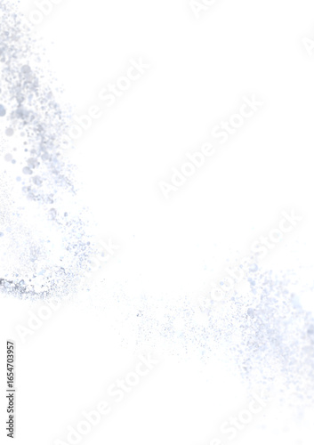 Soft, light grey particles ...