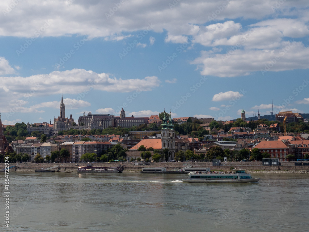 Fototapeta premium budapest and the danube river