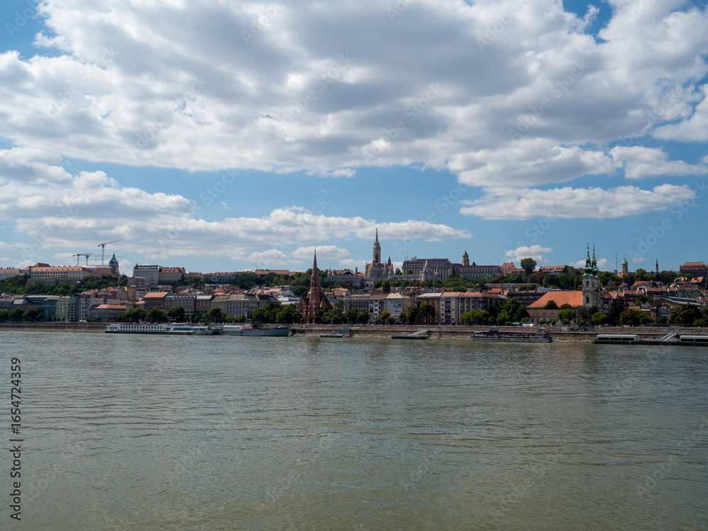 Obraz premium budapest and the danube river