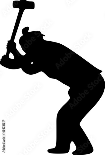 Worker Silhouette