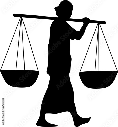 Worker Silhouette