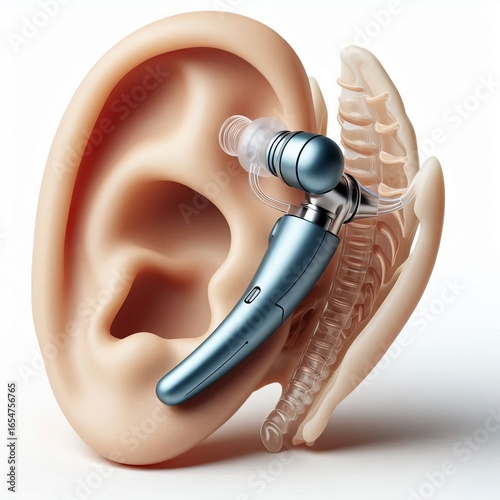OtoVest Acoustic Bone Conduction Implant