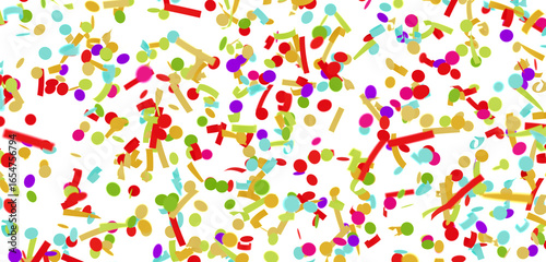 Vibrant confetti pattern perfect for festive designs. Download this colorful background image for your projects.