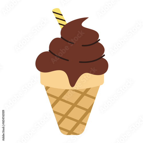 ice cream illustration doodle