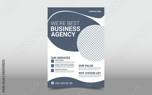 Corporate Business Company Flyer Design Template