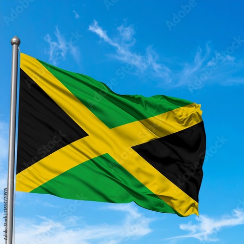 Jamaican national flag