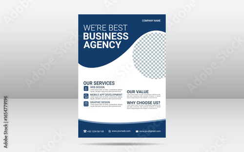 Corporate Business Company Flyer Design Template