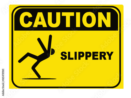 caution slipery sign p2