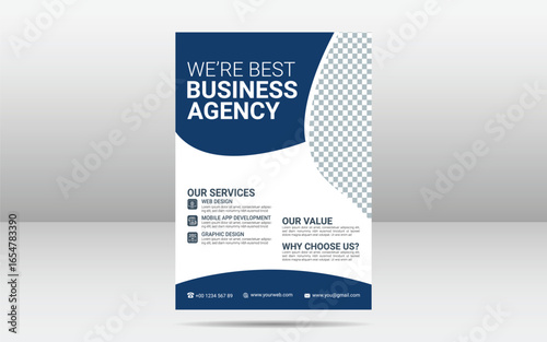 Corporate Business Company Flyer Design Template