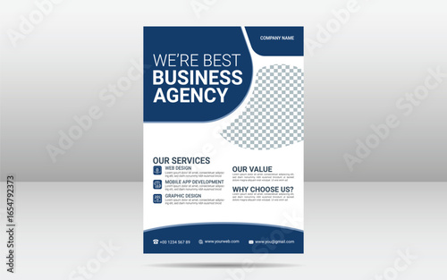 Corporate Business Company Flyer Design Template