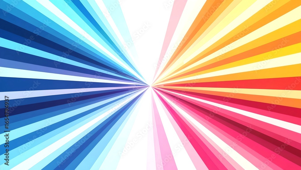 Obraz premium A modern, abstract design using a strict and discreet color palette with stretched pixels effect