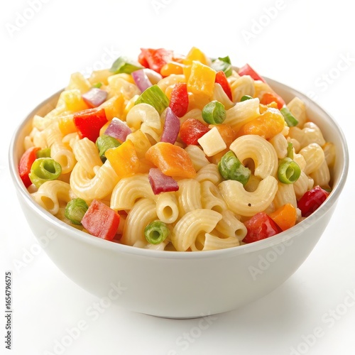 Colorful Elbow Macaroni Sal...