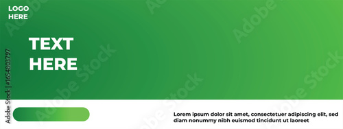 minimalis background vector illustration green gariden color. go green concept.
