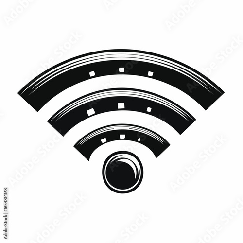 Vector wireless router image vector. Wi-Fi symbol Stock Vector Image and Art