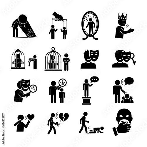 narcissistic abuse manipulation and control tactics a visual guide to power dynamics and influence