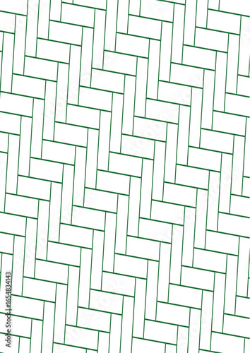 Wallpaper Mural Seamless Green Herringbone Pattern Torontodigital.ca