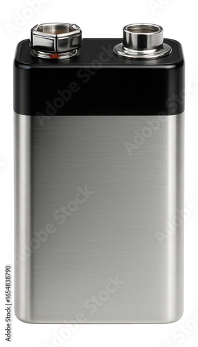 Wallpaper Mural Rectangular 9V alkaline battery with snap connectors on top for smoke detectors Torontodigital.ca